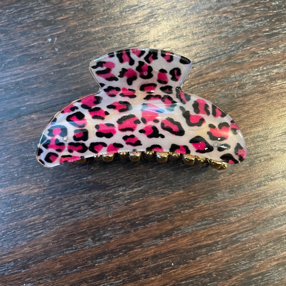 2 for $10 Leopard Print Hair Claw Clip